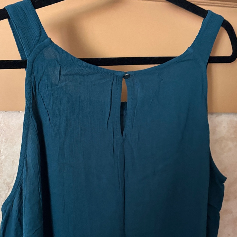 Maurices Dark Teal Tank Top/BRAND NEW! NEVER WORN - Picture 5 of 5
